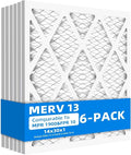 14x30x1 Furnace Air Filters, MPR 1900 & FPR 10, MERV 13 Pleated Air Filter by Chenzhit