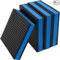 4-Pack Anti-Vibration Pads 4 x 4 x 7/8-inch, Heavy Duty Rubber Sound Isolation by CLAHJQX