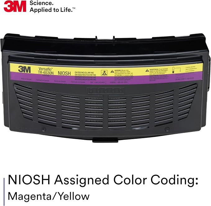 3M Versaflo Organic Vapor/Acid Gas/HEPA Cartridge TR-6530N, - Image 4