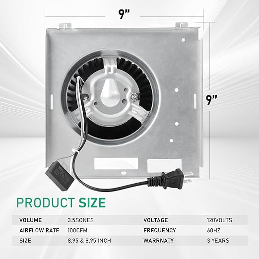【Upgrade】 Model 750 Motor Fan Compatible - Image 5