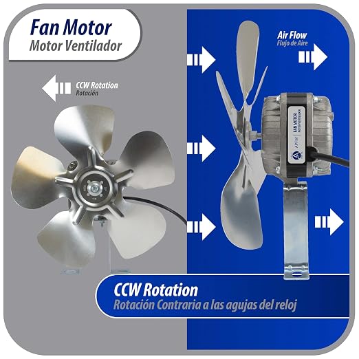 Appli Parts APFM-101E 10W Refrigeration Condenser and Evaporator Motor 115V - Image 4
