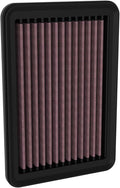 K&N High-Flow Original Lifetime Engine Air Filter: Increase Power: Premium by KNEngineeringInc