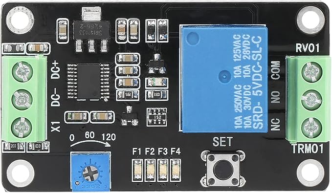 Delay Timer Relay Self-Locking Delay On Off Time Switch Loop Module Super 555 - Image 6