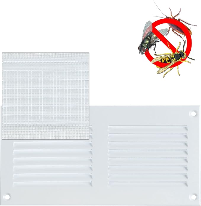 Steinberg14 White Vent Cover 6x2 - Image 7