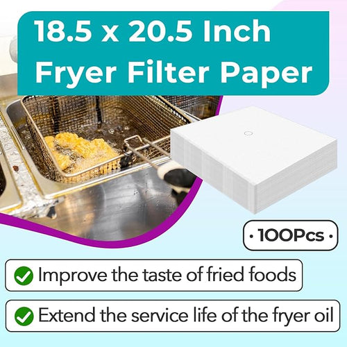 100 Pcs Fryer Filter Paper Envelope Style - Image 2