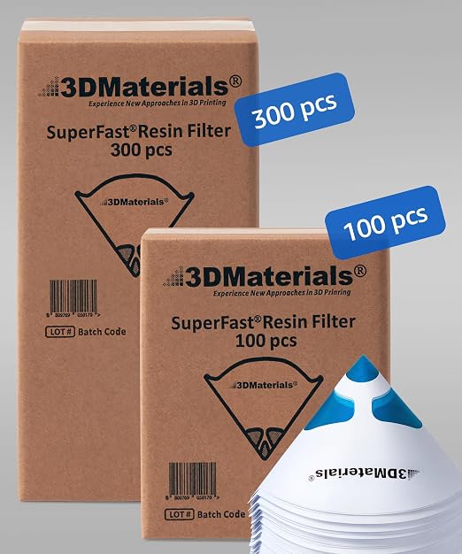 SuperFilter 300 pcs, Disposable Filter, 3D Printer Resin and Paint Strainer - Image 6
