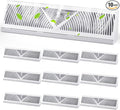Yaocom 10 Pack Baseboard Register Vent 24 Inch Duct Opening Size Vent Covers by Yaocom