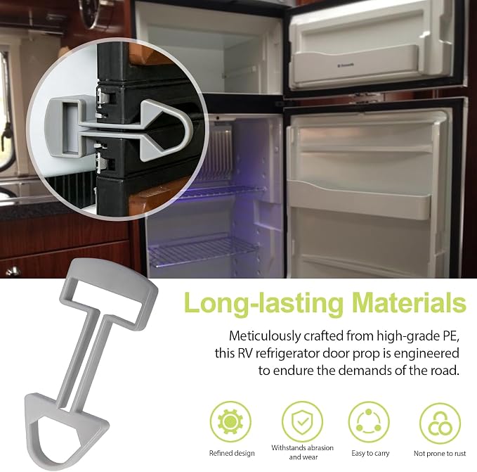 RV Refrigerator Door Stop, Airing Device Door Prop - Image 4
