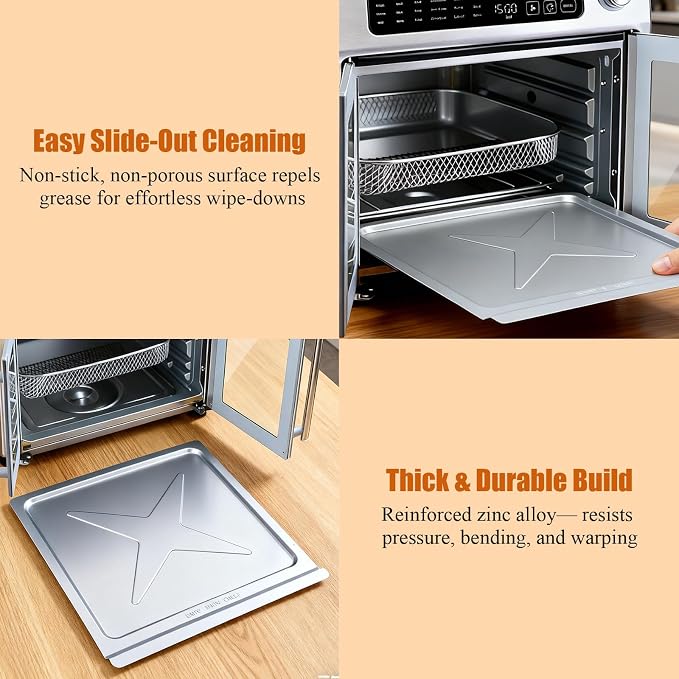 Crumb Tray Replacement for Emeril Lagasse 26 Qt Extra Large French Door Air - Image 5