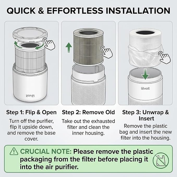 4-Pack Replacement Filter Compatible - Image 6