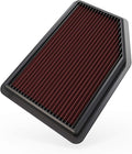 K&N High-Flow Original Lifetime Engine Air Filter: Increase Power: Premium by KNEngineeringInc