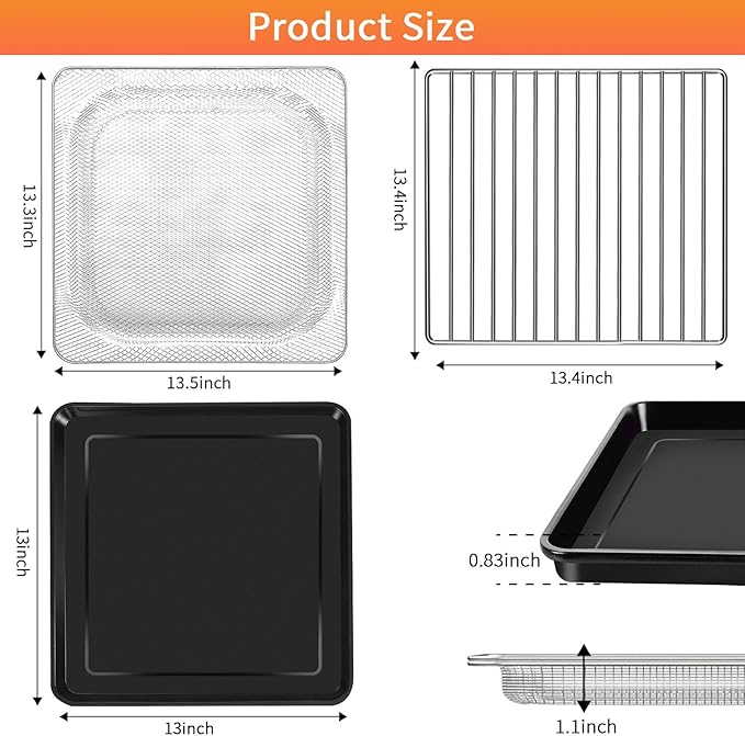 GWY 3 IN 1 Air Fryer Accessories - Image 2