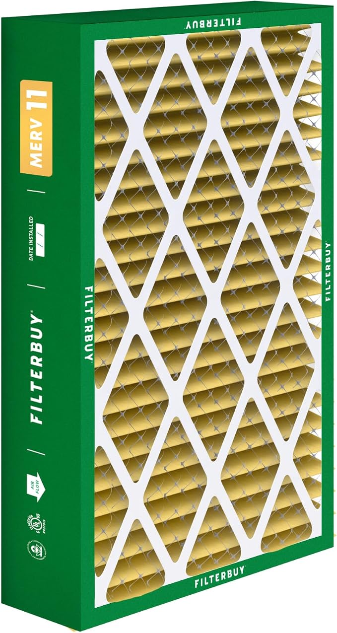 Filterbuy 16x28x6 Air Filter MERV 11 Superior Pet & Allergy Defense, Pleated - Image 9
