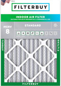 Filterbuy 30x36x2 Air Filter MERV 8 Essential Dust & Allergy Defense, by Filterbuy