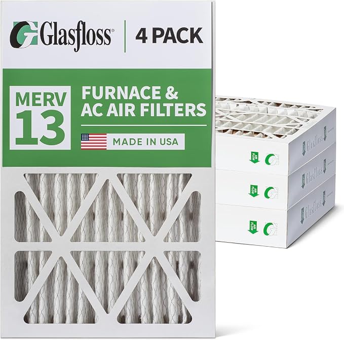 Glasfloss ZL 12x24x4 MERV 13 Pleated 4" Inch Air Filters - Image 5