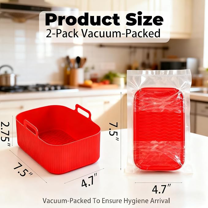 Silicone Air Fryer Liners for Ninja - Image 2