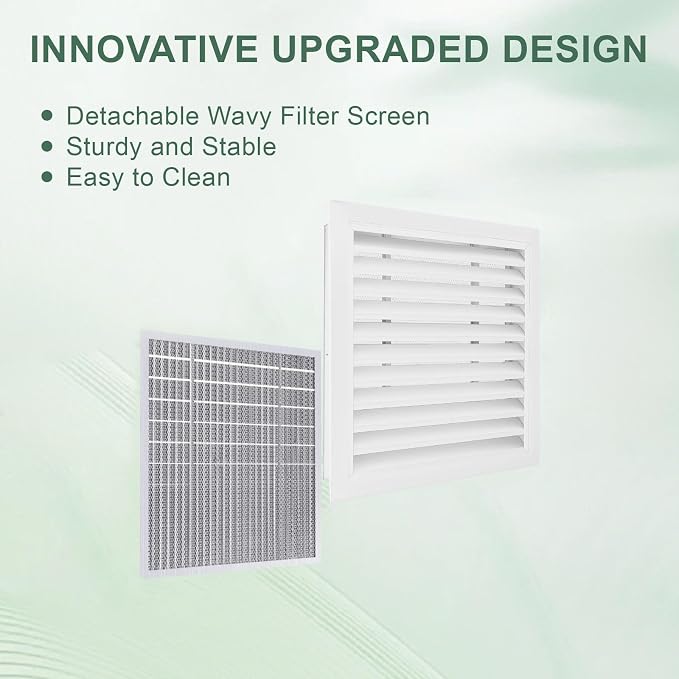 12"x12"Aluminum Gable Vent - Image 5
