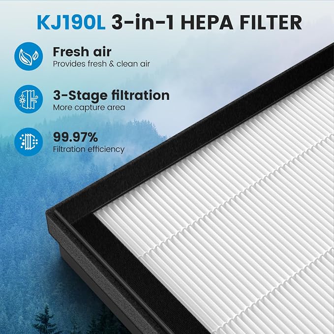 3 Pack KJ190L Filter Replacement Compatible - Image 6