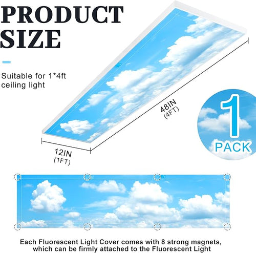 1 Pc 1 x 4 Feet Fluorescent Covers - Image 2