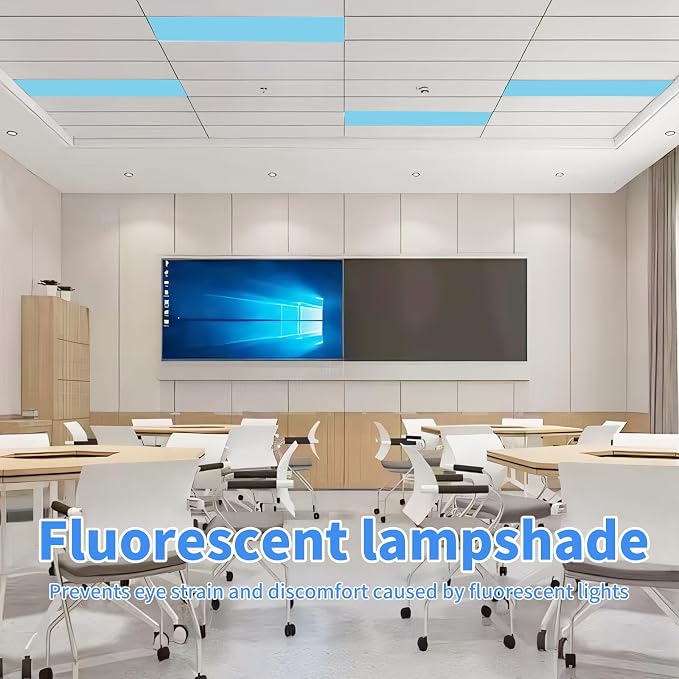 Torixqi12 Pcs Fluorescent Light Covers - Image 6