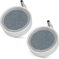 hygger Nano Air Stone for Aquariums, 2 Inch 2 Pack Quiet Fish Tank Bubbler High by hygger