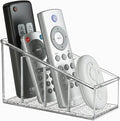 Clear TV Remote Control Holder, PET Remote Caddy by Dinceer
