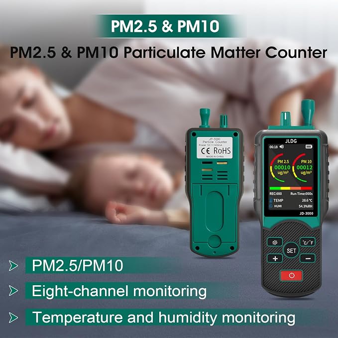 Dust Particle Counter, Air Quality Monitor - Image 2