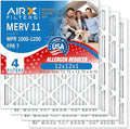 AIRX FILTERS WICKED CLEAN AIR. 12x12x1 Air Filter MERV 11 Electrostatic Pleated by AIRXFILTERSWICKEDCLEANAIR