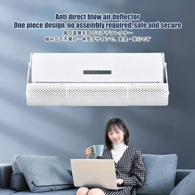 Window Air Conditioner Deflector Adjustable, Universal Window Air Conditioner - Image 3