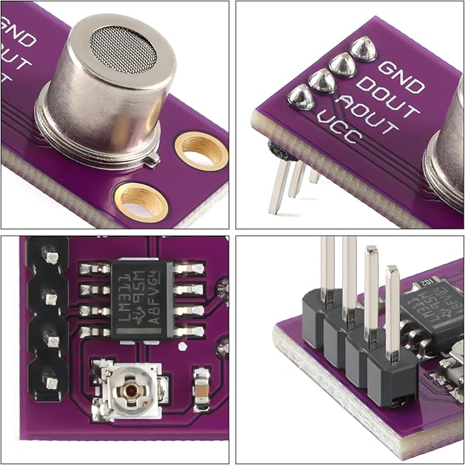 MS1100 Gas Sensor, VOCs Sensor for Air Quality, Carbon Dioxide Formaldehyde - Image 4