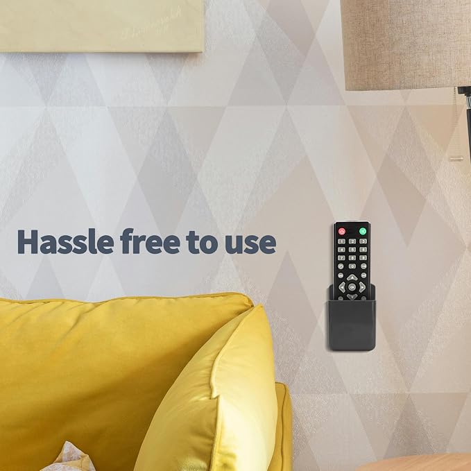 6 PCS Remote Control Holders Wall Mount, Self Adhesive TV Air Conditioner - Image 5