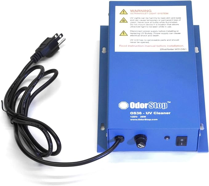 OdorStop OS3612 UV Air Purifier - Image 2