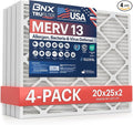 BNX TruFilter 20x25x2 MERV 13 AC Furnace Air Filter by BNX
