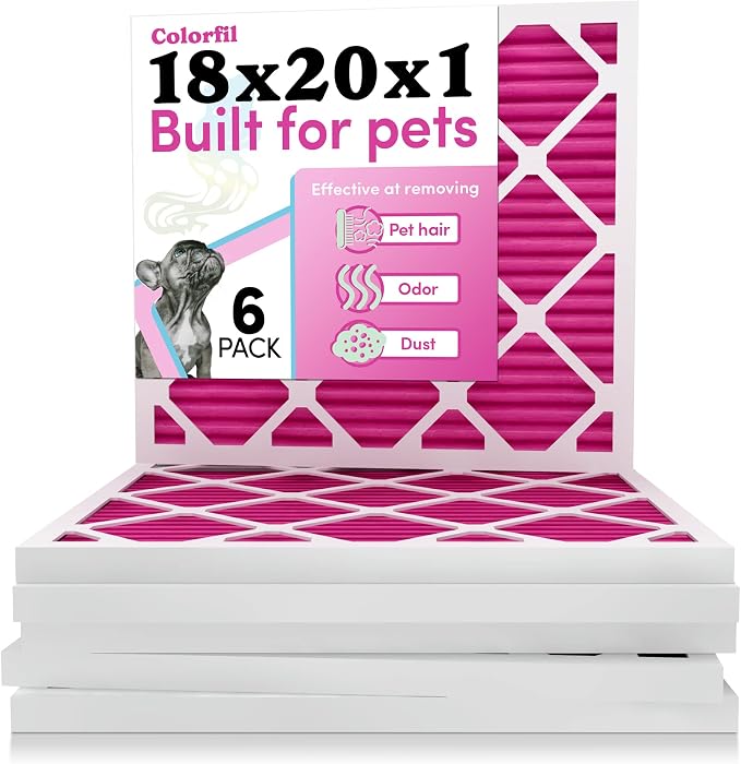 18x20x1 Air Filter by Colorfil | Color Changing Filters by ColorfilAirFilters