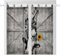 Funny Farm Animals Living Room Curtains 84 Inch Length, Window Curtains Tab Top by Unknown