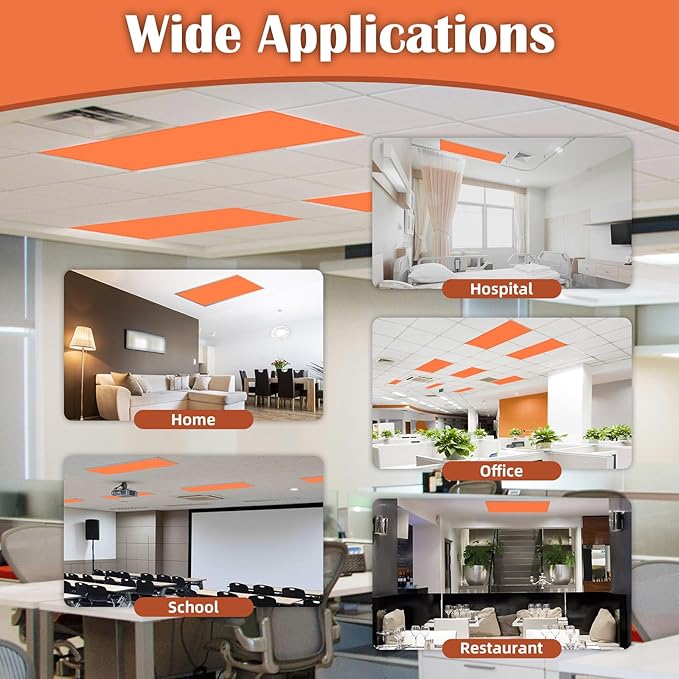 ANGSYLTH 2 Pcs Fluorescent Light Covers - Image 5