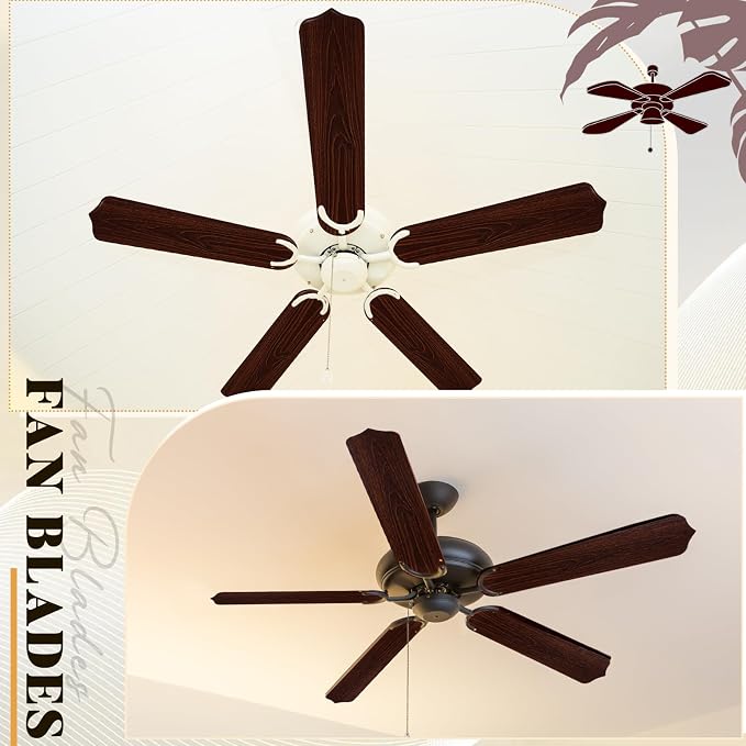 Lineshading 10 Pack 16 1/2" Replacement Fan Blades - Image 6