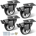 Casters, Top Plate Swivel Wheels, Locking Casters by ATrustedCasterWheelsBrand