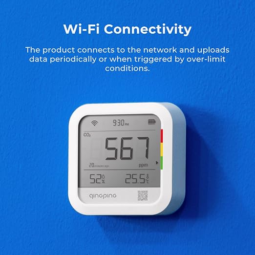 Qingping CO2 Monitor Thermometer Hygrometer, Remote Monitoring via Qingping IoT - Image 4