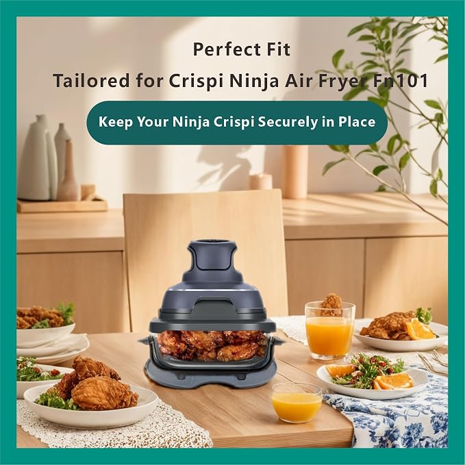 Silicone Heat Resistant mat for Ninja Crispi Air Fryer, Heat-Insulating - Image 6