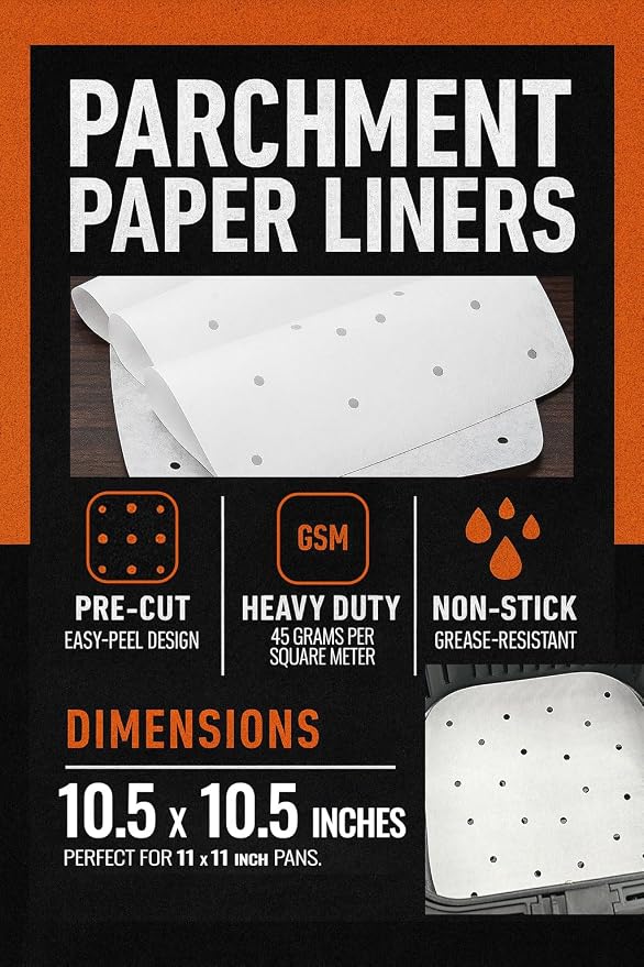 Air Fryer Parchment Paper Sheets - Image 3