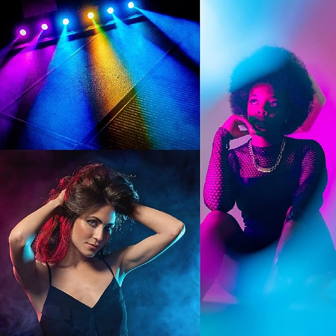 Sakolla 8 Pieces Transparent Color Correction Lighting Gel Filter - Image 3