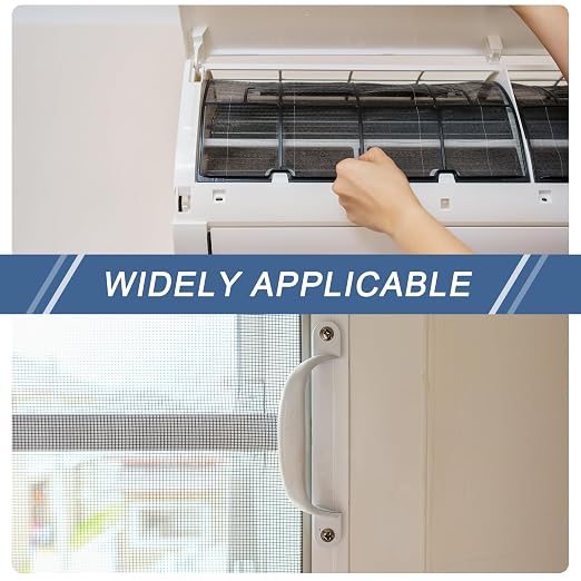 uxcell 5 Mesh 118" x 12" Woven Wire Mesh, 304 Stainless Steel Air Vent Filter - Image 6