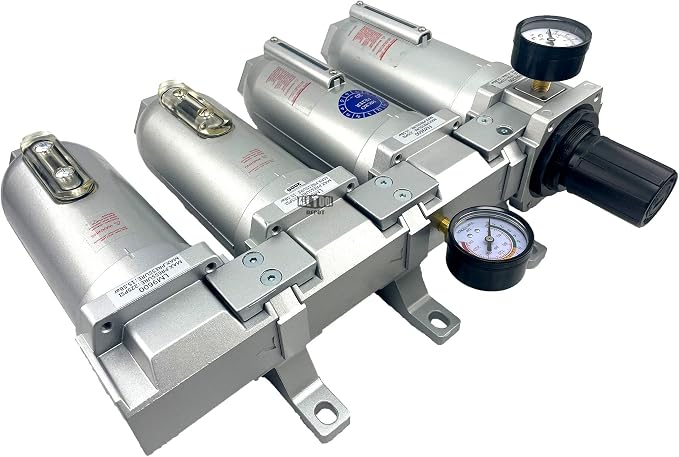 4 STAGE SUPER DUTY INDUSTRIAL GRADE ULTRA CLEAN FILTER REGULATOR COALESCING - Image 4