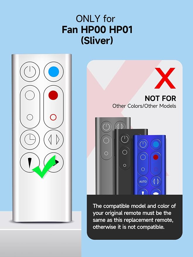 Replacement Fan Remote Control Compatible - Image 3