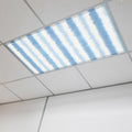 Fluorescent Light Covers for Drop Ceiling Vertical Halation Blue White Striped by Unknown