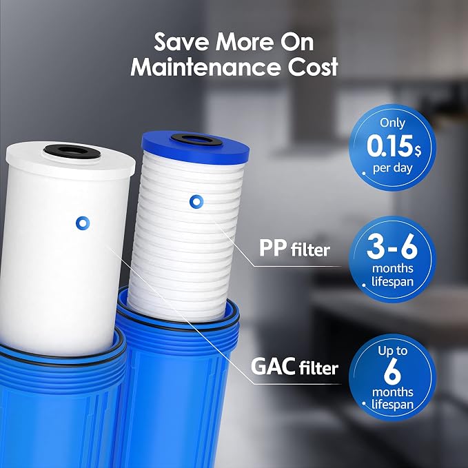 Waterdrop WF10PG Whole House Water Filter, Compatible - Image 4