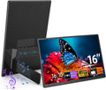 Portable Monitor 16" 1200P FHD Laptop Screen Extender, Horizontal Vertical by BKVOO