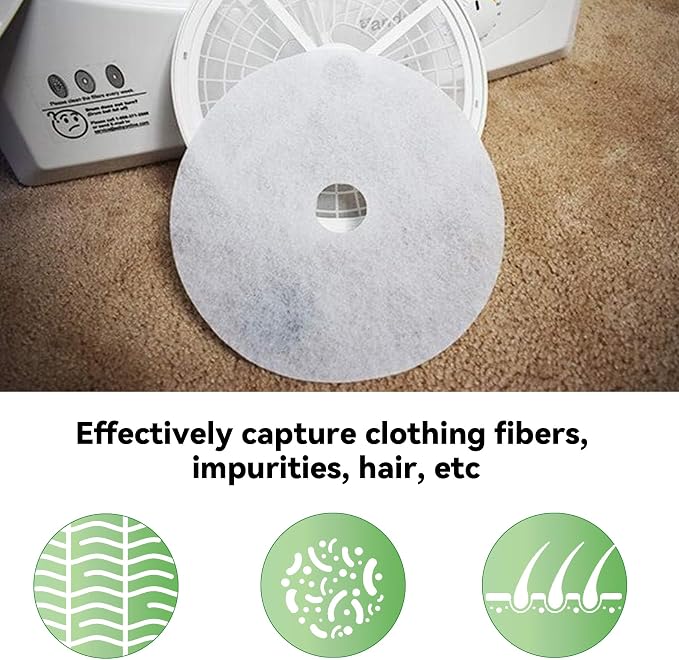 Imncya 20 Pcs Compatible Cloth Dryer Filter Set, Cloth Dryer Replacement - Image 2