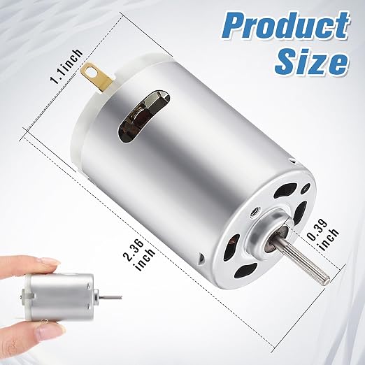 Saillong 2 Pcs 12V DC Fan Motor Compatible - Image 3